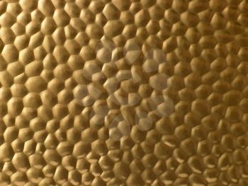 Royalty Free Photo of a Gold Metallic Texture