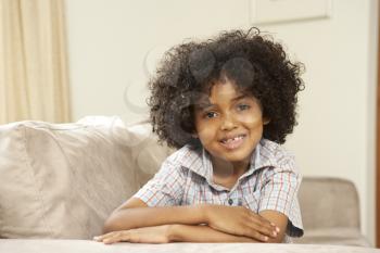 Royalty Free Photo of a Little African American Boy