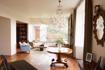 Interior Of Beautiful Contemporary Lounge