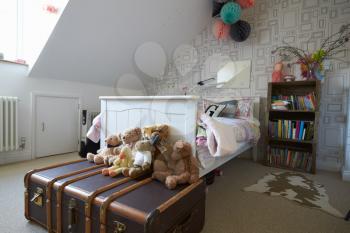Child's Bedroom In Contemporary Family Home