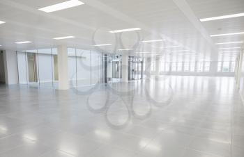 Large vacant open plan office space