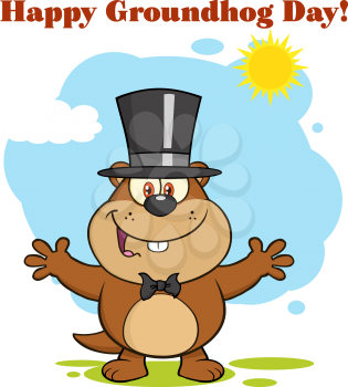 Groundhog Clipart