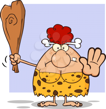 Cavewoman Clipart