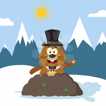 Groundhog Clipart