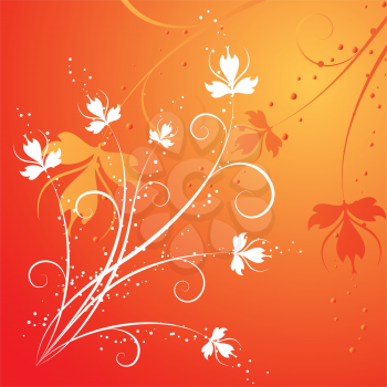 Abstract floral background