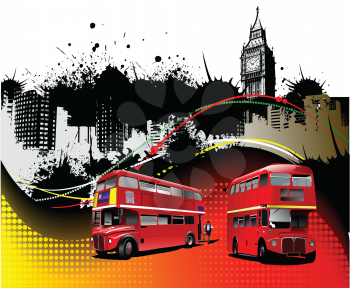 Royalty Free Clipart Image of London Sights