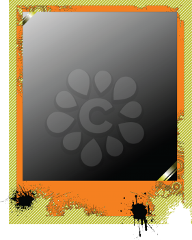 Royalty Free Clipart Image of a Photo Frame