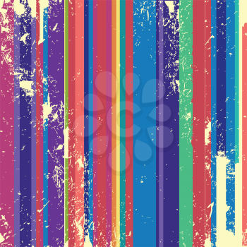 Royalty Free Clipart Image of Grungy Stripes