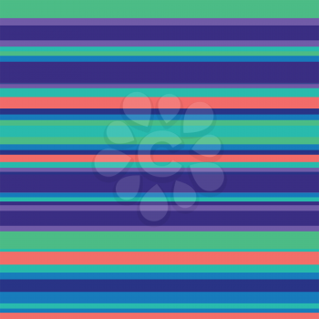 Royalty Free Clipart Image of Vivid Multi-Coloured Horizontal Stripes