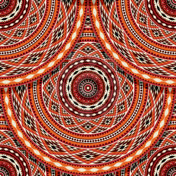 Ethnic American Indian seamless  pattern design