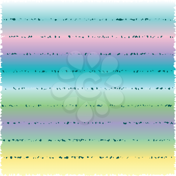 Royalty Free Clipart Image of Pastel Stripes With Dark Scratches Through Them