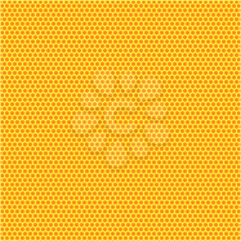 Royalty Free Clipart Image of a Honeycomb Background