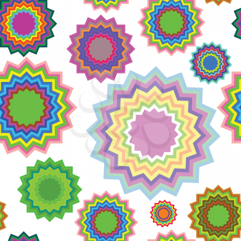 Royalty Free Clipart Image of a Geometric Pattern
