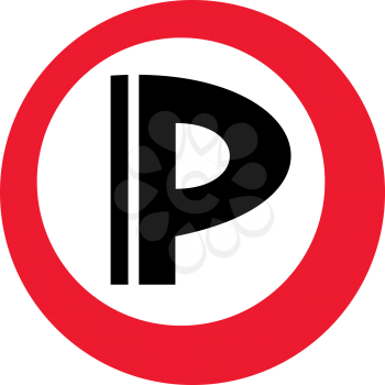 Royalty Free Clipart Image of a P