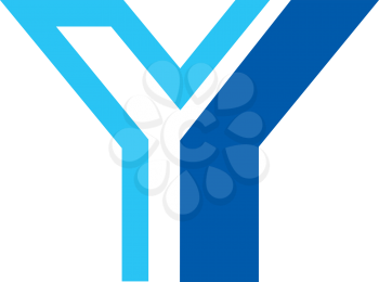 Royalty Free Clipart Image of a Y