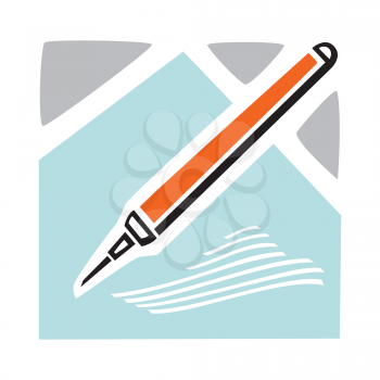 Royalty Free Clipart Image of a Chisel