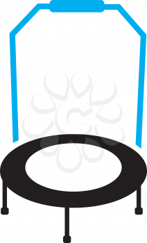 Royalty Free Clipart Image of a Trampoline