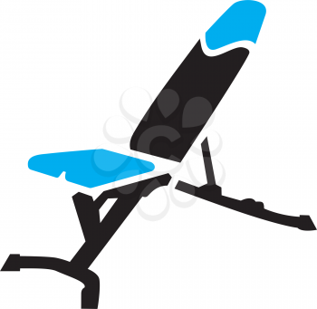 Royalty Free Clipart Image of a Bench