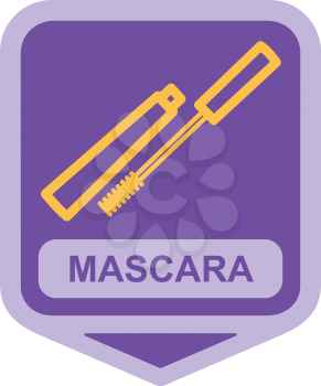 Royalty Free Clipart Image of Mascara