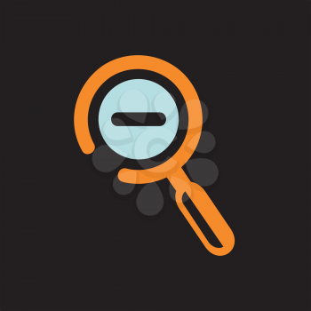Royalty Free Clipart Image of a Magnifying Glass