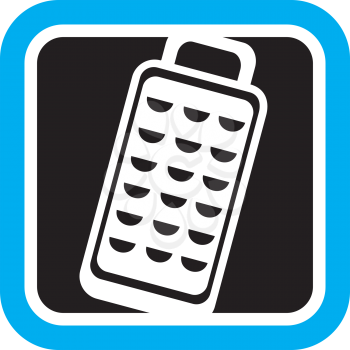 Royalty Free Clipart Image of a Grater