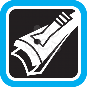 Royalty Free Clipart Image of a Nail Clipper