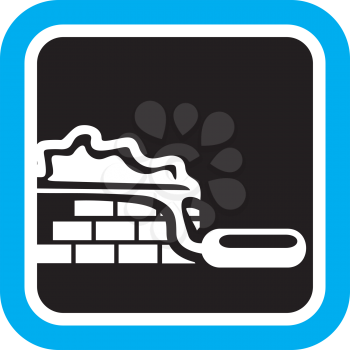 Royalty Free Clipart Image of a Wall