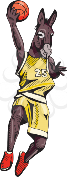 Dunking Clipart