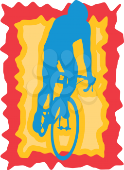 Biking Clipart