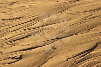 Royalty Free Photo of Wet Sand