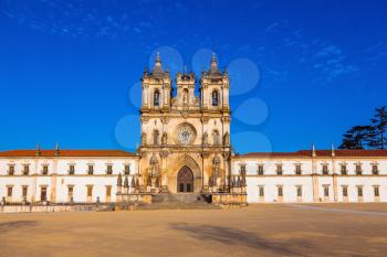 Portugal. Cistercian monastery Santa Maria de Alcobaca. Built in the Gothic style