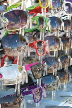 Royalty Free Photo of an Assortment of Sunglass