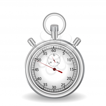 Royalty Free Clipart Image of a Stopwatch