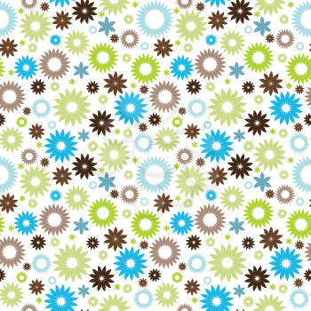 Floral pattern seamless background