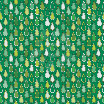 Abstract green leaves seamless background