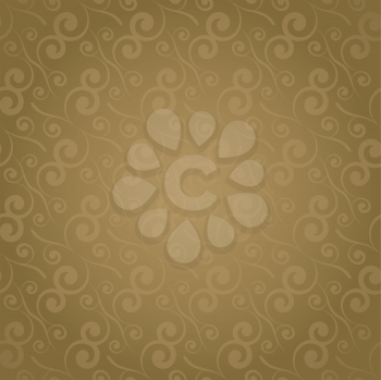 Royalty Free Clipart Image of a Swirly Background