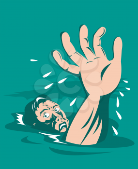 Drowning Clipart