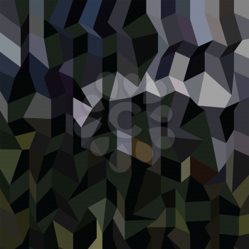 Low polygon style illustration of a camouflage abstract background.