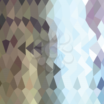 Low polygon style illustration of a taupe abstract background.