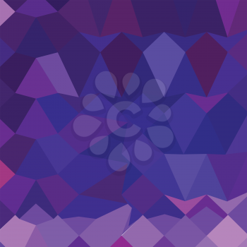 Low polygon style illustration of eminence purple abstract geometric background.
