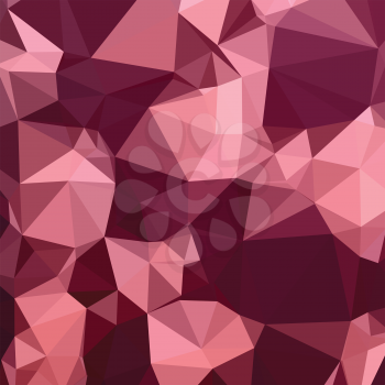 Low polygon style illustration of an imperial purple abstract geometric background.