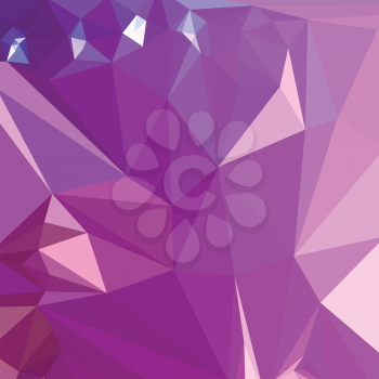Low polygon style illustration of a light medium orchid purple abstract geometric background.