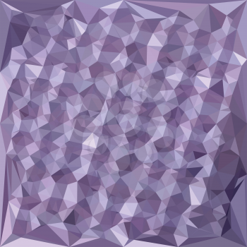 Low polygon style illustration of a dark raspberry abstract geometric background.