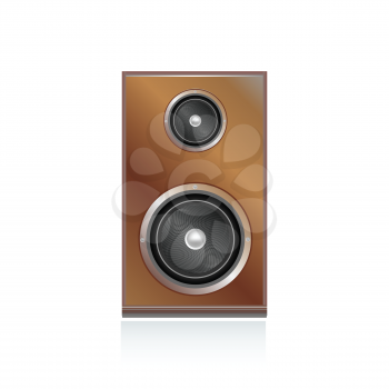 Royalty Free Clipart Image of a Speaker