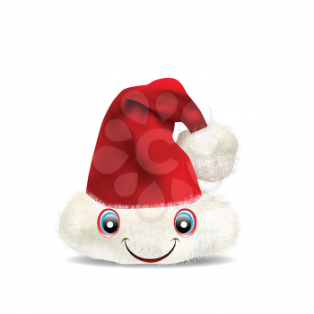 Santa Claus Hat Isolated on white 