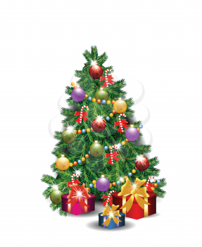 Christmas Tree  isolated 