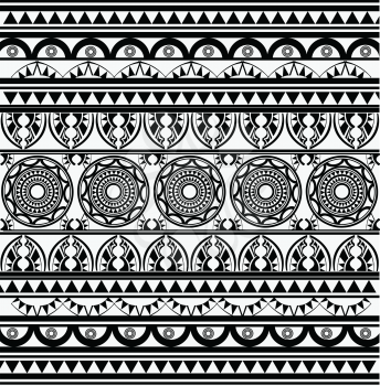 Ancient African Pattern Background