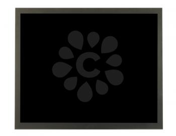 Royalty Free Clipart Image of a Flat Screen