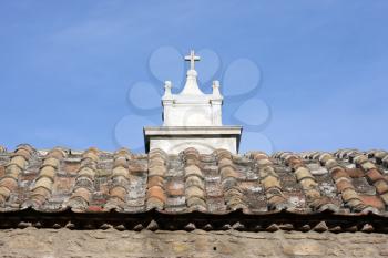 Royalty Free Photo of an Orthodox Christian Church Roof