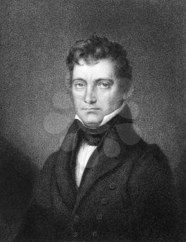Josiah Stoddard Johnston (1784-1833) on engraving from 1834. United States Representative and Senator from Louisiana. Engraved by J.B Longacre and published in ''National Portrait Gallery of Distingui